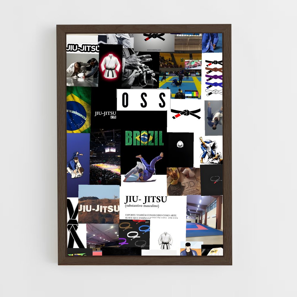 Poster Sportif Fusion – affiche Jiu-jitsu brésilien (vue 5)